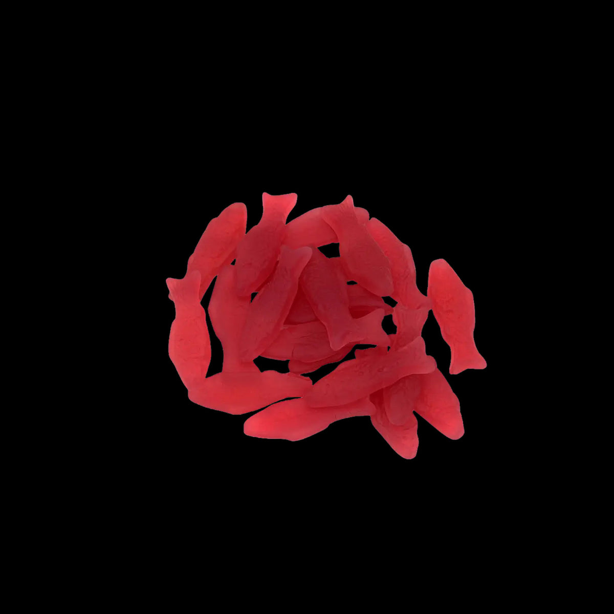 something red (raspberry swedish fish)