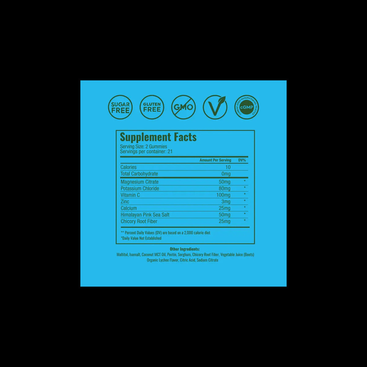 wonderhydrate lychee electrolyte treats
